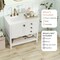 Bathroom Vanity Unit with Ceramic Sink Granite Countertop and Storage
